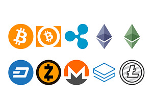 Cryptocurrency logo 