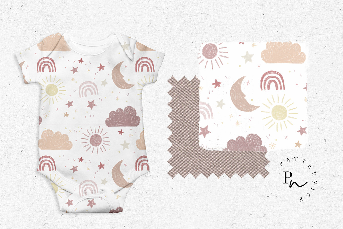 p a t t e r n / kids drawing, a Pattern Graphic by KruthDesign