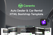 Carento - Car Rental HTML Template, a HTML Template by AliThemes (Thumbnail 1 of 3)