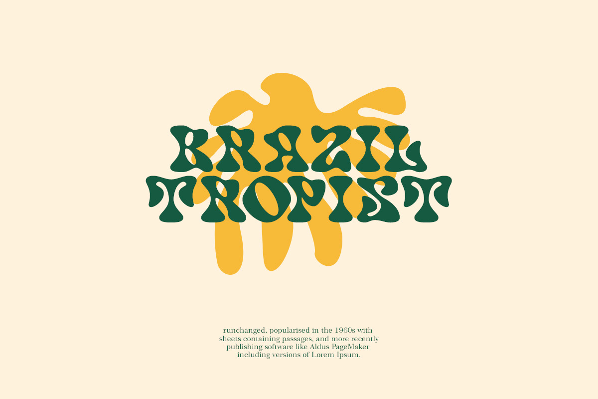 Sydney North Coast Bubble Retro Font, a Serif Font by Muntab_Art (Photo 6 of 10)