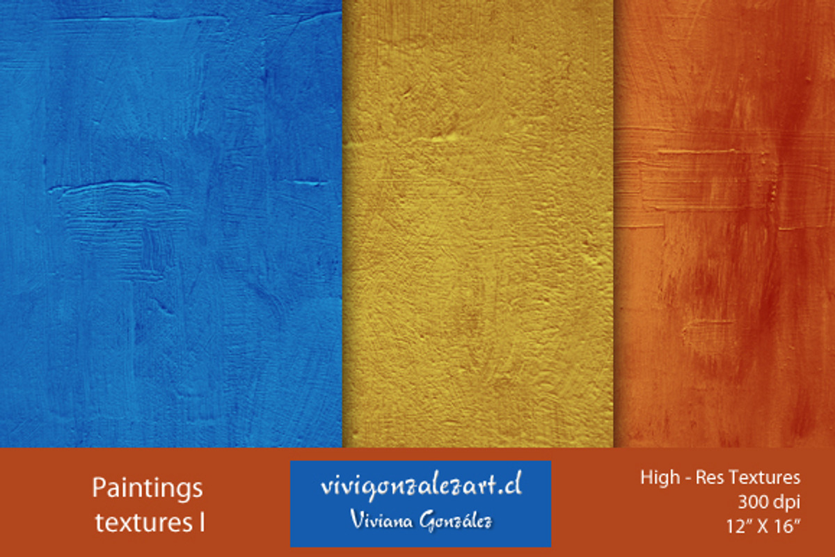 Paintings texture I, a Texture Graphic by ViviGonzalezArt (Photo 3 of 3)
