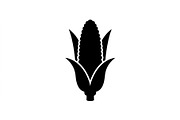 Fresh Corn Cob Silhouette Set, an Object Graphic by Designs_River (Thumbnail 3 of 3)