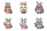 100 Kawaii Easter Chicks Transparent, an Object Graphic by XPERTDESIGNER (Thumbnail 13 of 18)