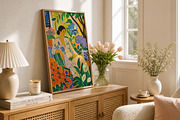 Matisse Inspired Floral Woman Poster, an Arts & Entertainment Photo by elif (Thumbnail 2 of 4)