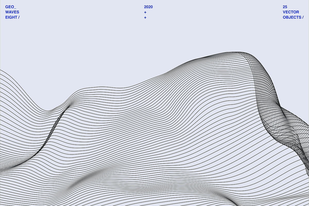 GEO_WAVES8 Vector Pack, a Background Graphic by codetoform (Photo 20 of 27)