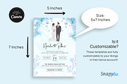 Navy Blue Wedding Invitation Temp, an Invitation Template by Snapybiz (Thumbnail 7 of 10)