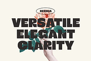 Bermia Display Font, a Sans Serif Font by Yukita Creative (Thumbnail 2 of 9)