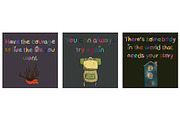 motivational emotional quotes, a Decorative Illustration by SaintPic illustrations (Thumbnail 3 of 9)