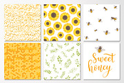 11 Honey patterns + Bonus, a Pattern Graphic by Midstream (Thumbnail 3 of 8)