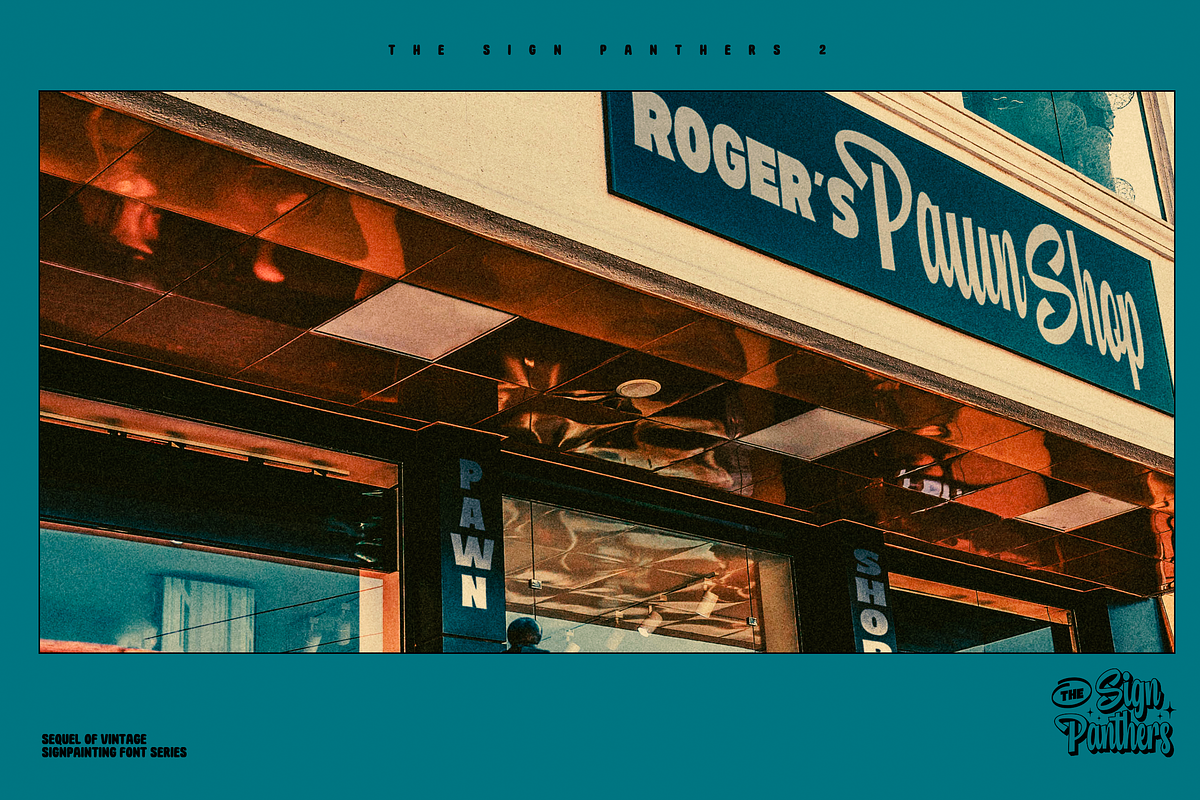 Sign Panthers 2 - Sign Painting Font, a Sans Serif Font by Konstantine Studio (Photo 10 of 19)