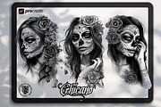 Chicano design bundle, a Brush Add-On by Studio.Valhalla (Thumbnail 2 of 5)