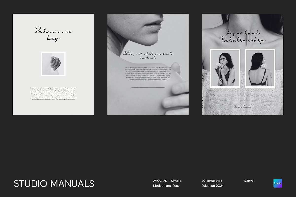 AVOLANE - Simple Motivational Post, a Social Media Template by Studio Manuals (Photo 6 of 8)