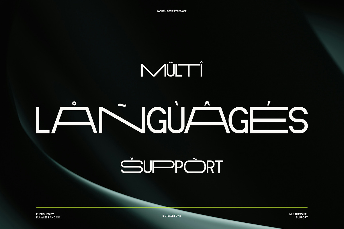 Northbest - Sans Serif Typeface Font, a Sans Serif Font by Flawless And Co (Photo 10 of 10)
