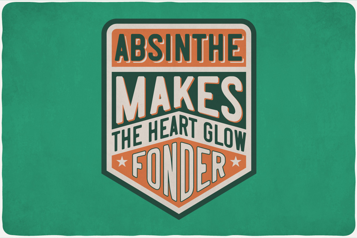 Absinthe Font preview 6