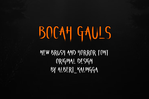 Bocah Gauls Font