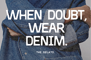 Crème Glacée: Vintage Sans Serif, a Sans Serif Font by The Gelato Type (Thumbnail 3 of 14)
