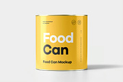 Food Can Mock-up, a Packaging Mockup by zippypixelstudio (Thumbnail 13 of 15)