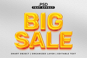 Big Sale Text Effect