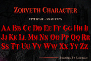 Zorveth, a Blackletter Font by Compaq_Creative (Thumbnail 2 of 10)