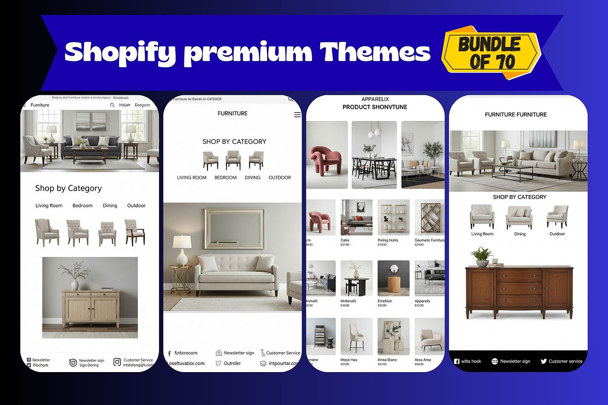 Shopify Premium Themes Bundle 50, a Shopify Template by Aban's World (Photo 32 of 59)