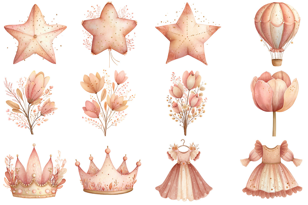 The Little Princess baby collection, an Illustration by DreamCafeArt (Photo 4 of 8)