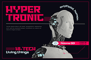 Gunec | Futuristic Font, a Serif Font by twinstd (Thumbnail 10 of 13)