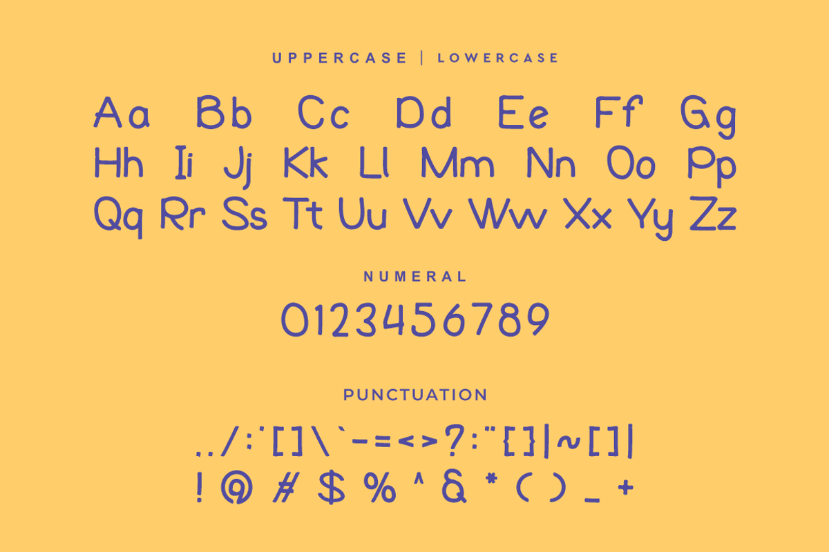 Kifeston - Kids Font, a Sans Serif Font by Iqsiart Studio (Photo 6 of 8)