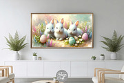 Easter bunny Frame TV art, a Background Graphic by Artisan Craft (Thumbnail 2 of 4)