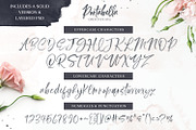 Portabella Font Collection, a Script Font by Callie Rian & Co. (Thumbnail 11 of 19)