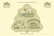 CC Heritage Display Font Bundle, a Handwritten Font by Cactus Country (Thumbnail 3 of 5)