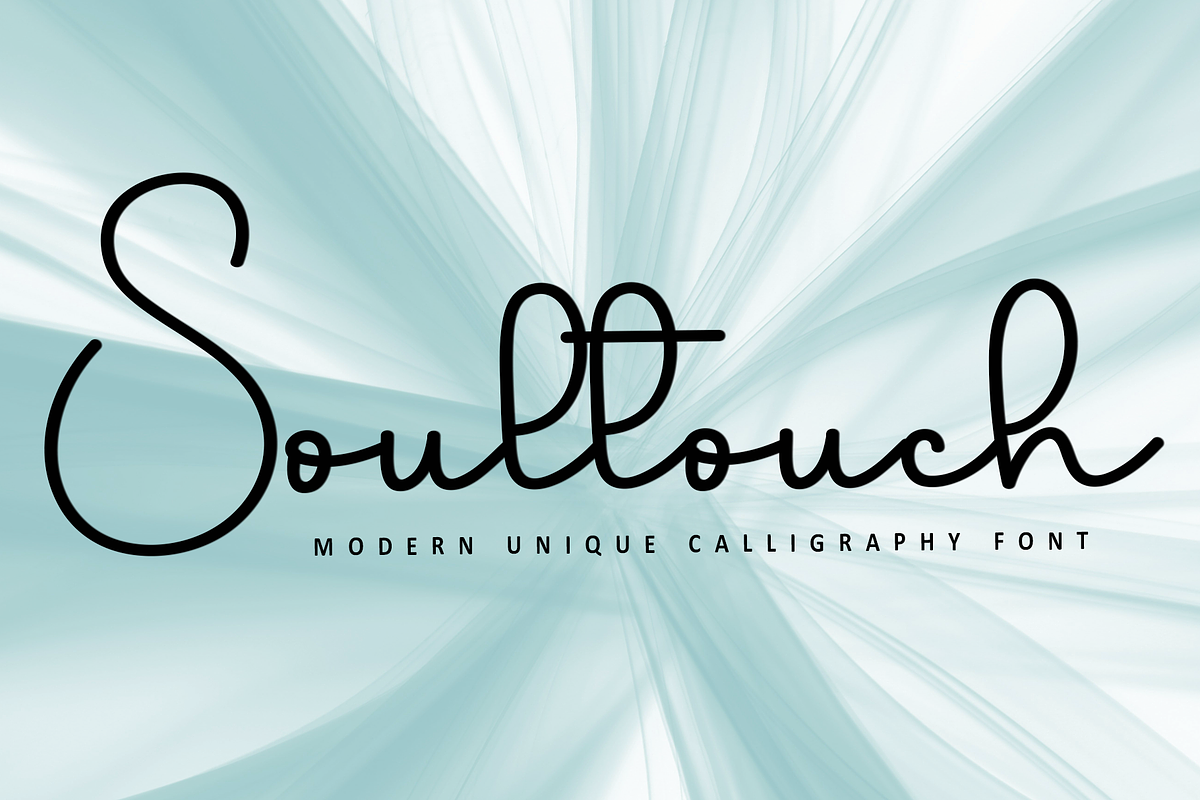 Soultouch, a Handwritten Font by FreshTypeINK (Photo 1 of 8)