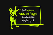 Bold Marker | Natural & Bold Display, a Handwritten Font by Lettertype Studio (Thumbnail 3 of 15)