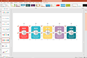 Business Timeline Template, a Presentation Template by Infographics project (Thumbnail 4 of 13)