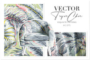 Vector Tropic Chic Pattern Set!, a Pattern Graphic by Pink Linen (Thumbnail 2 of 9)