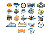 CARPENTRY wood work BADGE bundel, a Branding & Logo Template by grindstudio (Thumbnail 5 of 5)