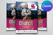 Good Friday Church Service Flyer, a Flyer Template by Psd Templates (Thumbnail 1 of 2)