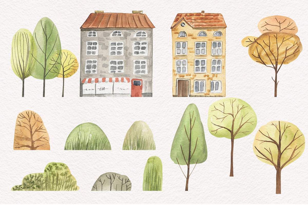 Animals in the car, an Illustration by Love Watercolor Store (Photo 13 of 15)