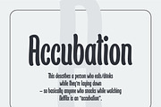 Tall & Handsome - Condensed Display, a Font by Kochev Type (Thumbnail 8 of 9)