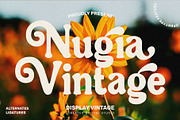 NugiaVintage, a Serif Font by ToniStudio (Thumbnail 1 of 10)