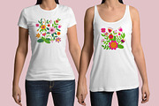 Folk Flowers. Folk Pattern, an Illustration by AvaAva (Thumbnail 12 of 26)