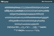 PM Lunar Retro Sci-Fi Font, a Sans Serif Font by Paper Moon Graphic Supply (Thumbnail 5 of 6)
