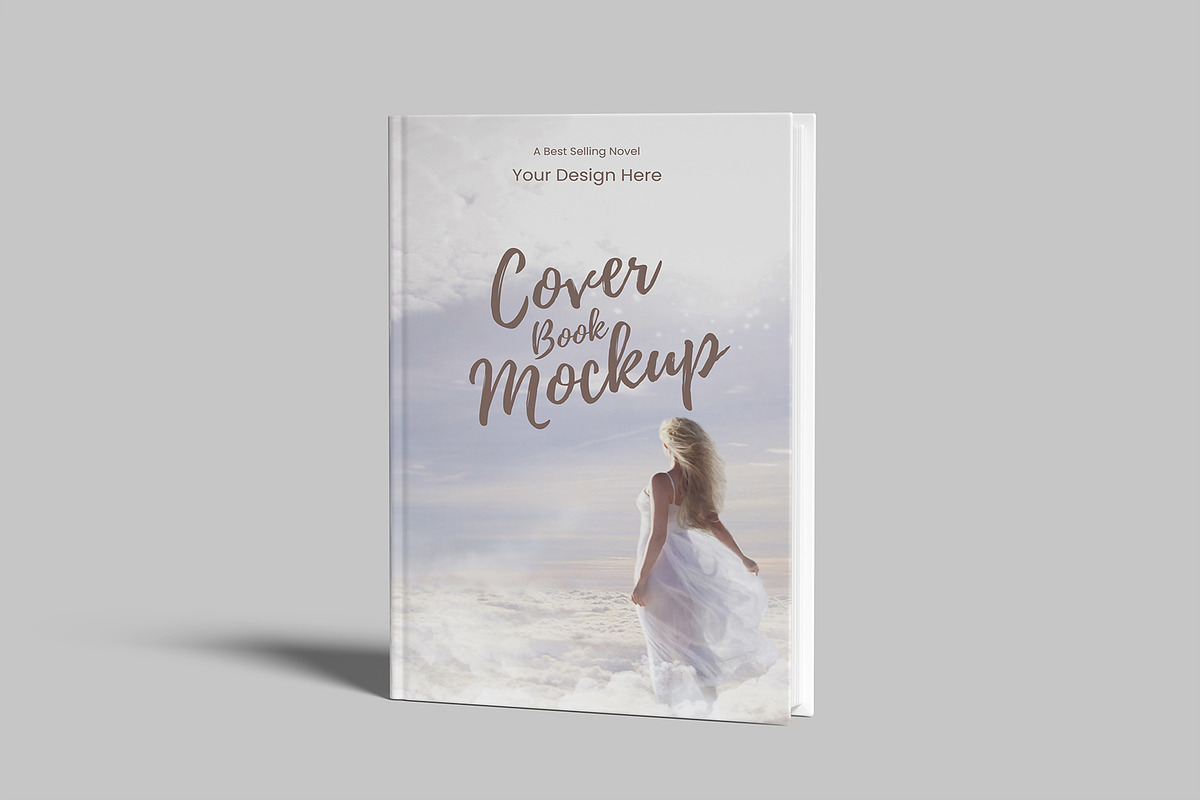 High Quality Cover Book Mockup, a Product Mockup by rizalamora (Photo 2 of 11)