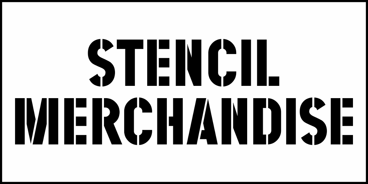 Stencil Merchandise JNL, a Sans Serif Font by Jeff Levine Fonts (Photo 2 of 5)