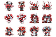 Whimsical spring clipart bundle, an Illustration by SinaCreation (Thumbnail 2 of 11)