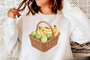 Watercolor Tropical Fruits Summer C, an Illustration by SVGArt (Thumbnail 2 of 9)