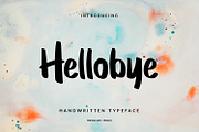 Hellobye Playful Font, a Font by Dicubit (Thumbnail 1 of 10)