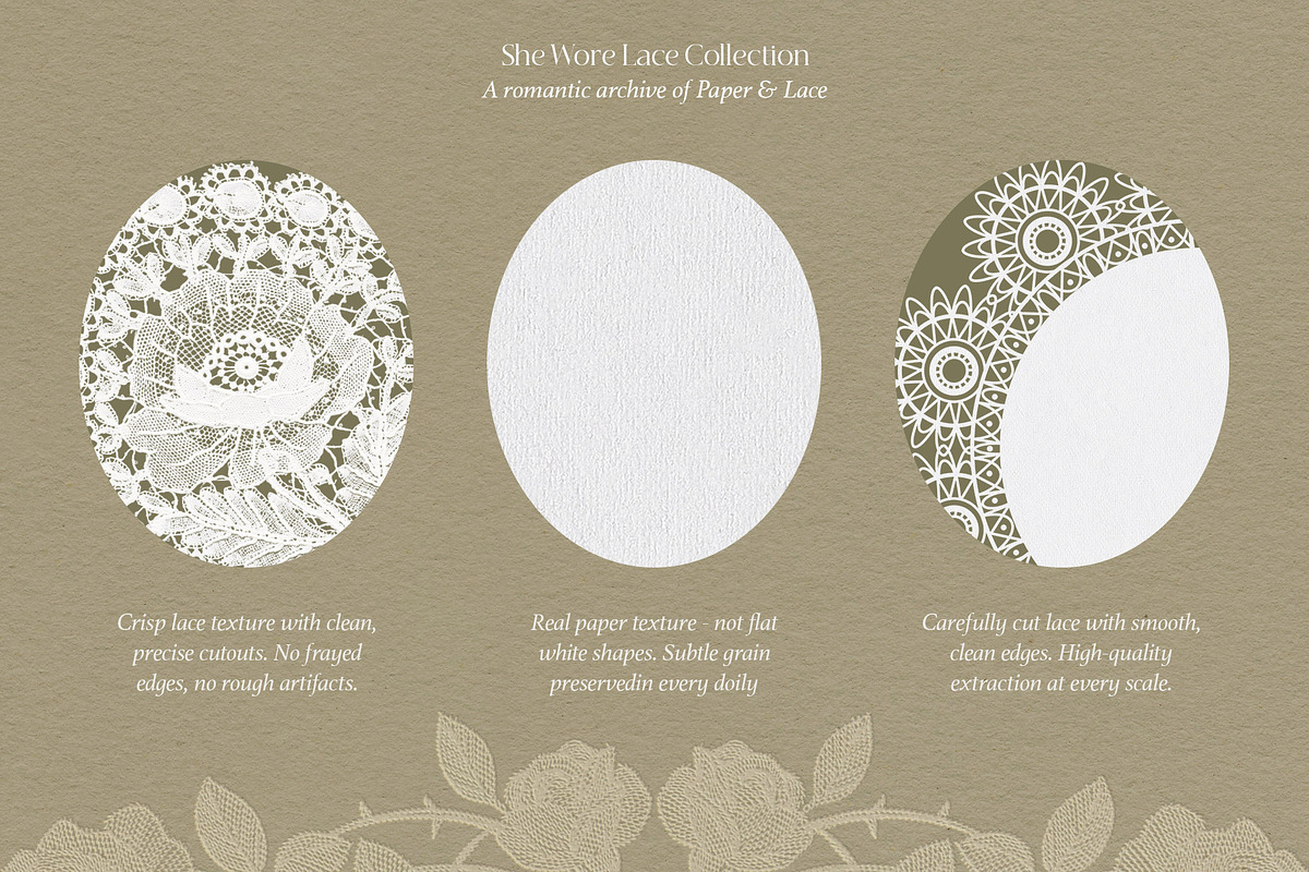Romantic Archive of Paper & Lace, an Object Graphic by alonahaidash (Photo 5 of 17)