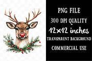 Watercolor Christmas Sublimations, an Illustration by Designking (Thumbnail 4 of 5)