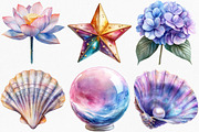 Beautiful Aesthetic Clipart, an Illustration by Canvas Craft (Thumbnail 3 of 7)