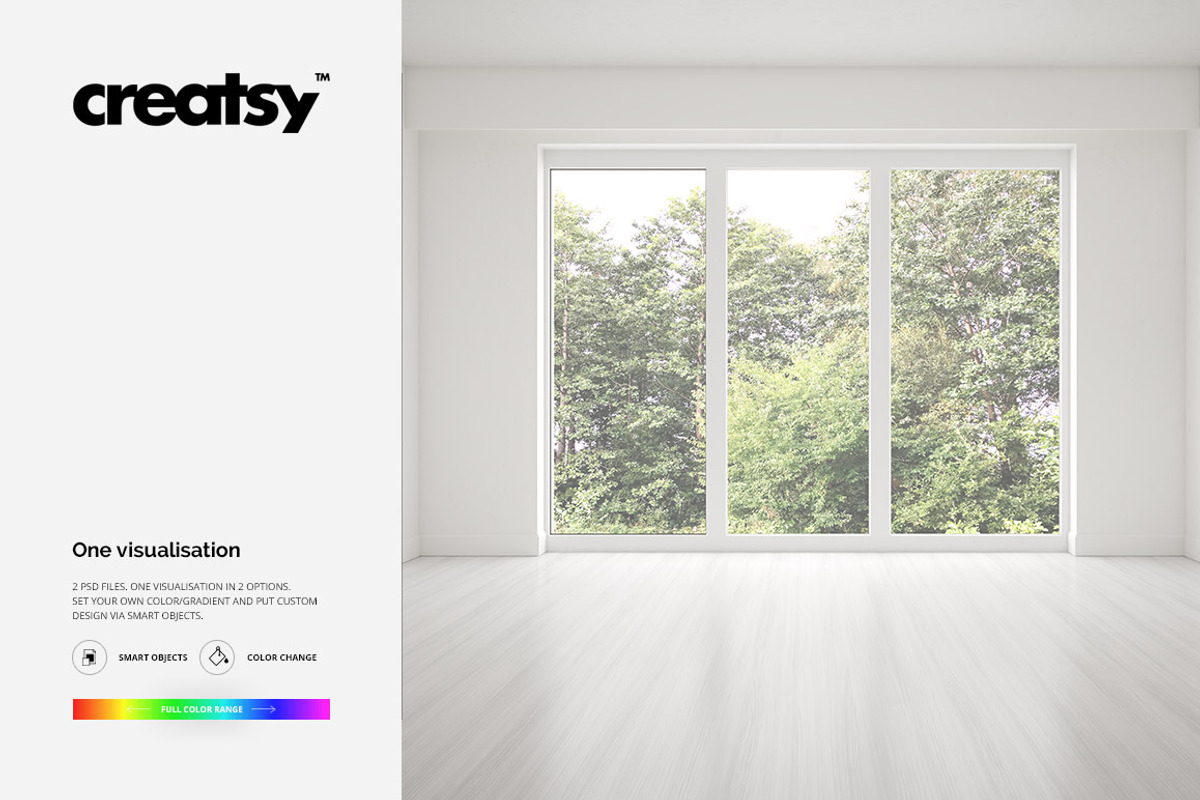 Curtains Room Scene Mockup, a Household Mockup by creatsy2 (Photo 8 of 9)